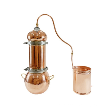 20L traditional essential oil extracting machine home  Gourd-shaped mini red copper essential oil distiller